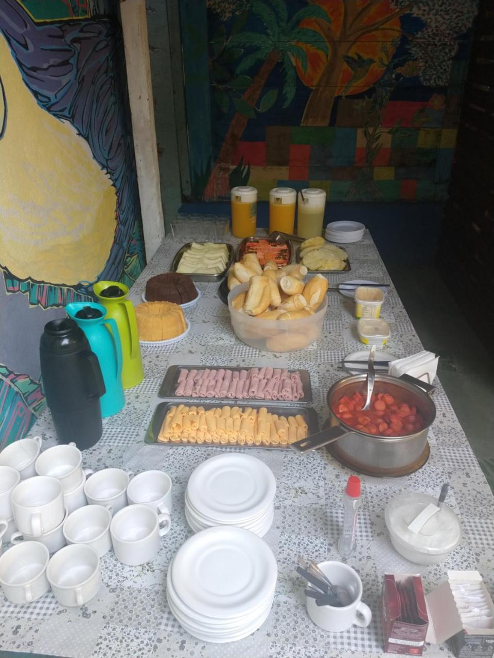 Pousada E Hostel Casa De Laio Abraão Zewnętrze zdjęcie